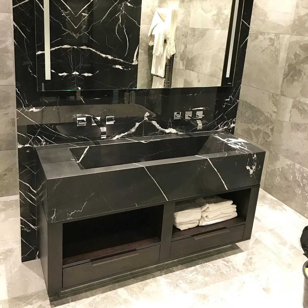 Nero Marquina Marble Black Marble Slab