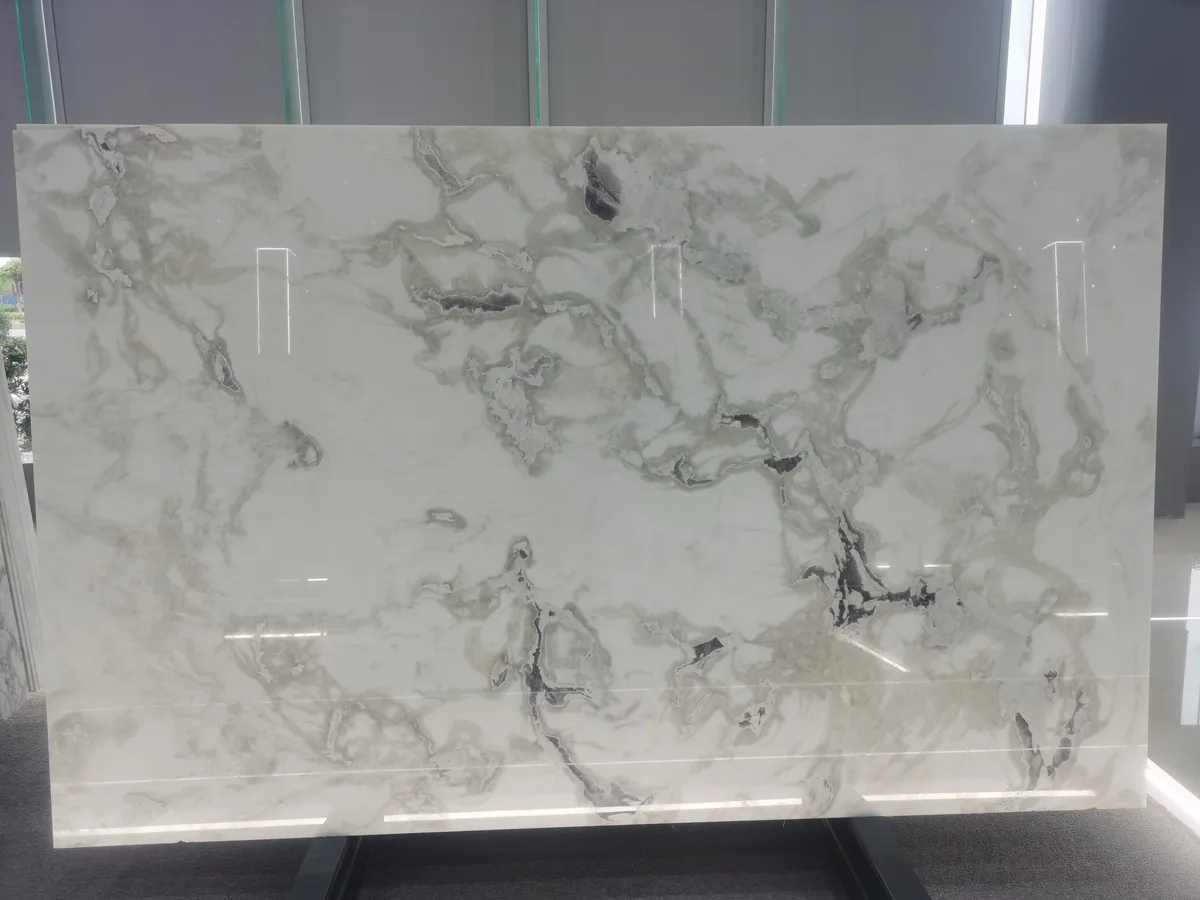 Fendi White Marble Slab