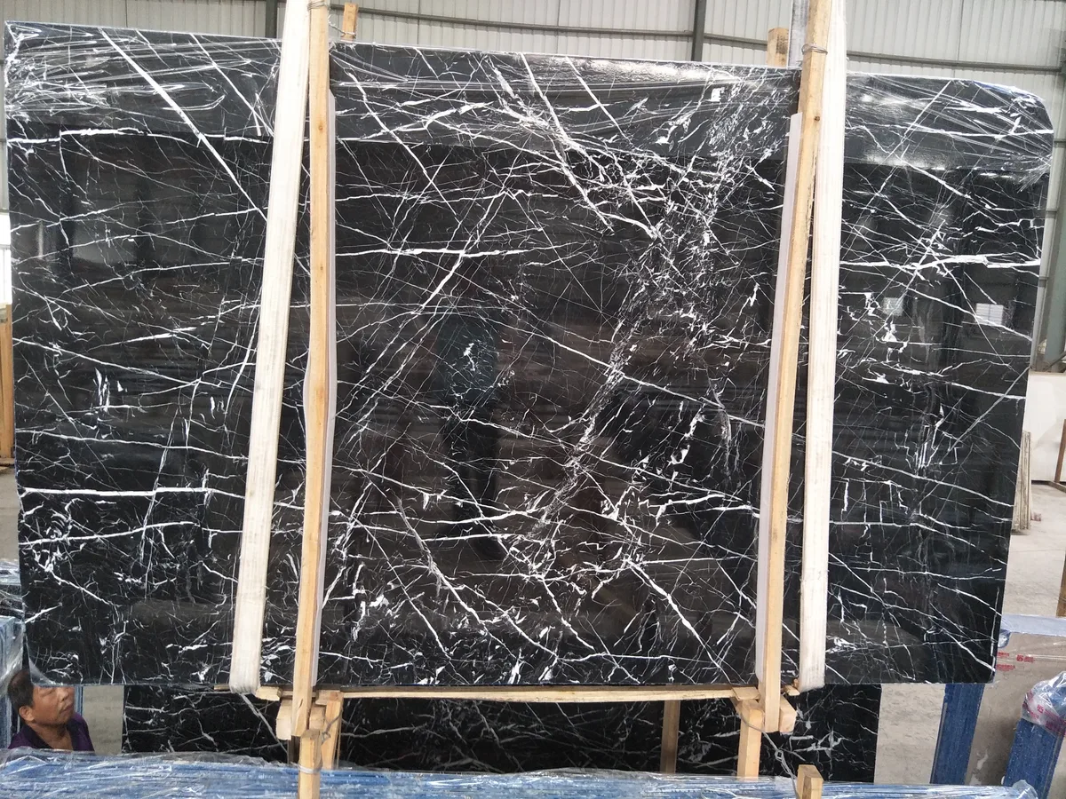 Nero Marquina Marble Black Marble Slab
