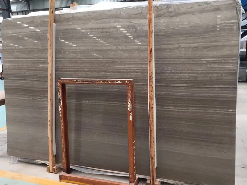 Brown Wooden Marble Slab
