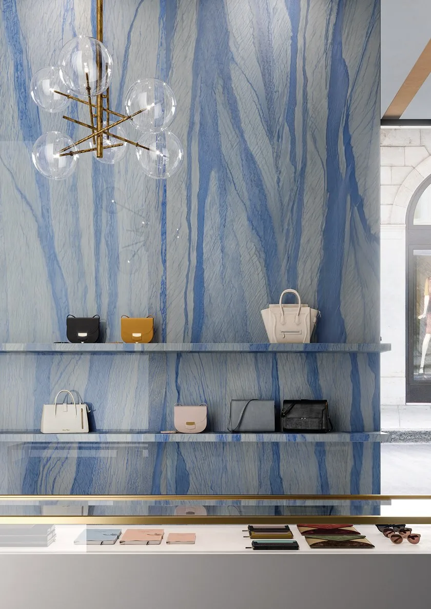 Azul Macaubas Marble Macauba Blue Quartize