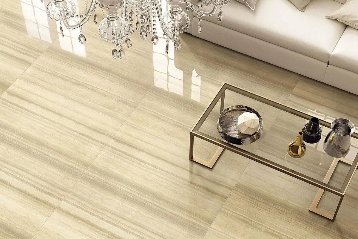 Serpeggiante Marble Beige Wooden Marble