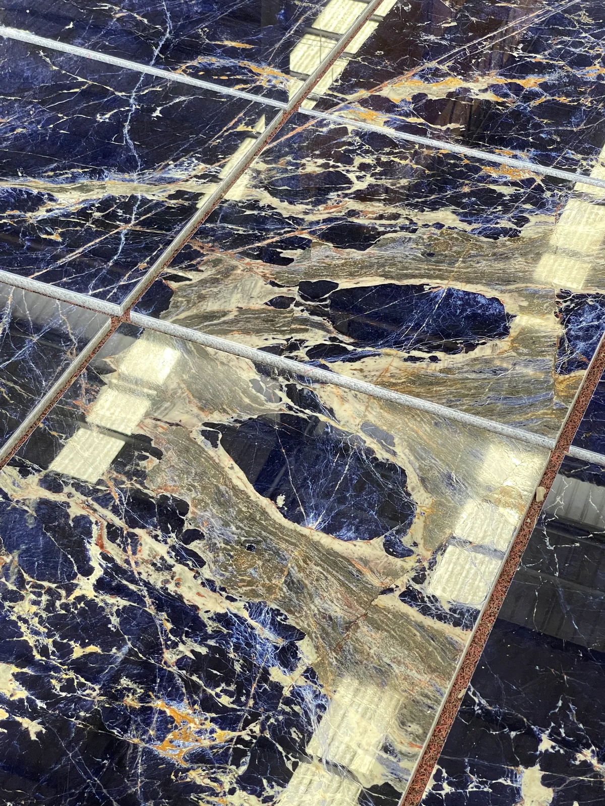 Blue Sodalite Marble Blue Quartize