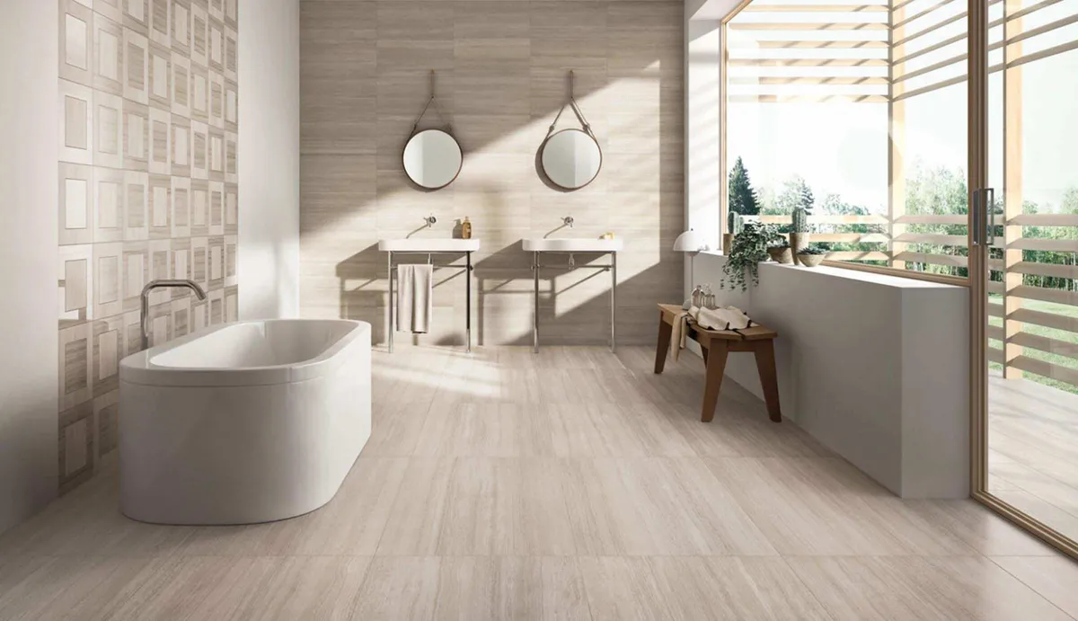 White Wooden Marble