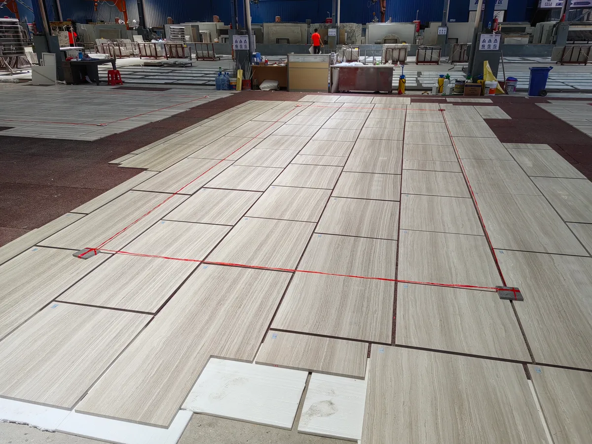 White Wooden Marble