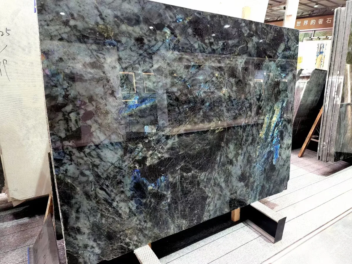 Blue Jade Marble Luxury Blue Onyx Slab