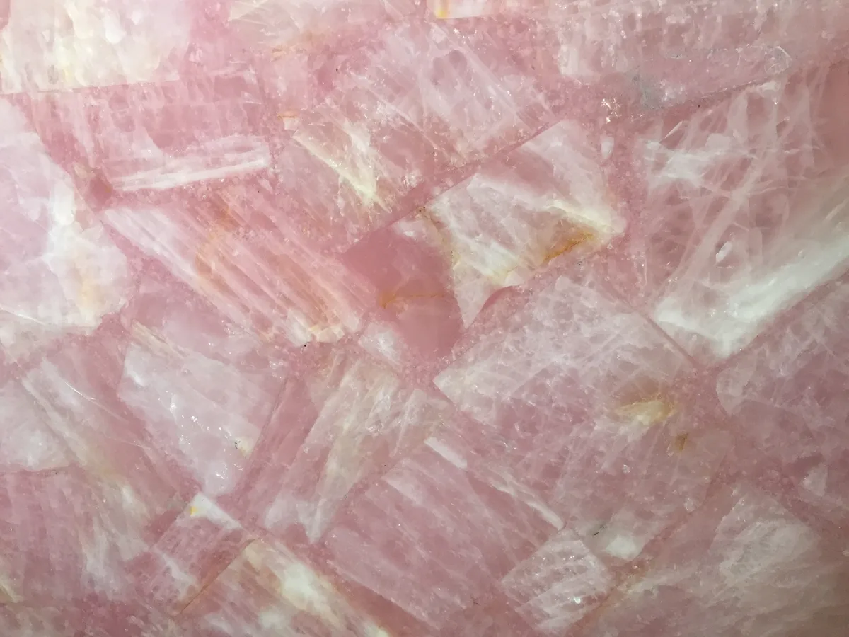 Pink Crystal Semi-Precious Stone
