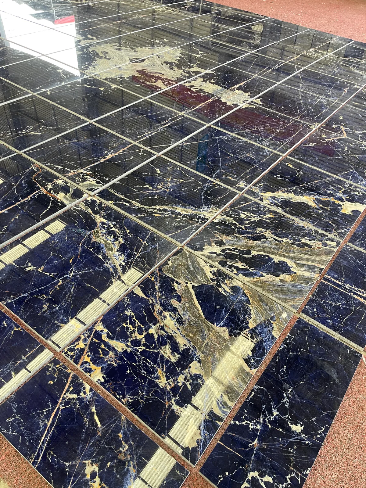 Blue Sodalite Marble Blue Quartize