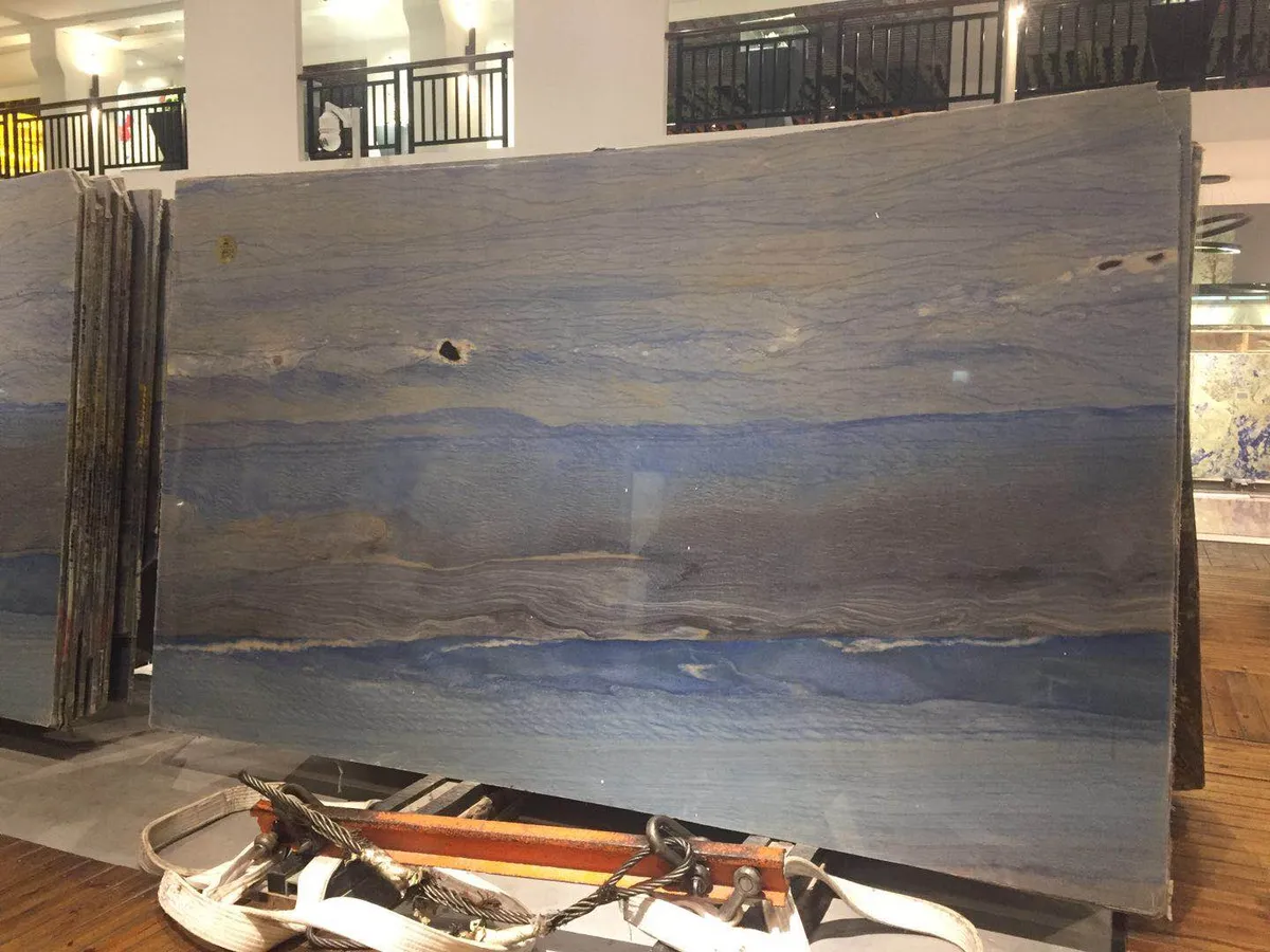 Azul Macaubas Marble Macauba Blue Quartize