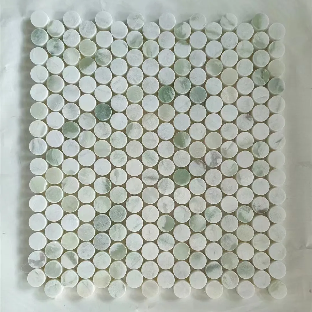 Modern Ming Green Marble Mosaic Tile