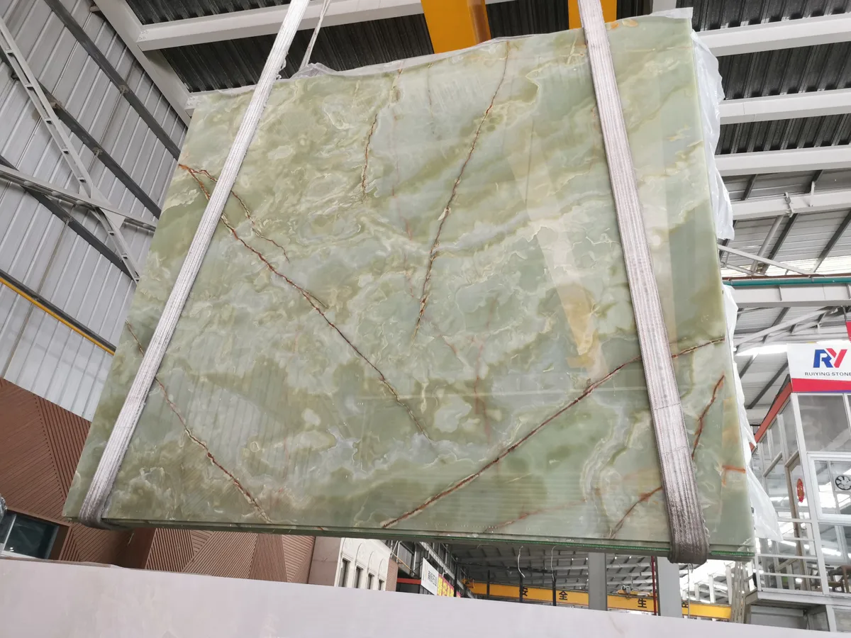 Green Onyx Marble Slab
