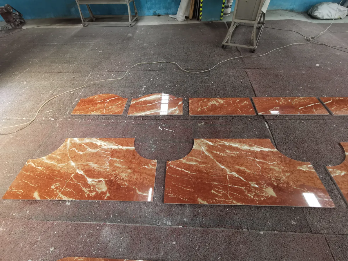 Rojo Alicante Marble Slab Tile