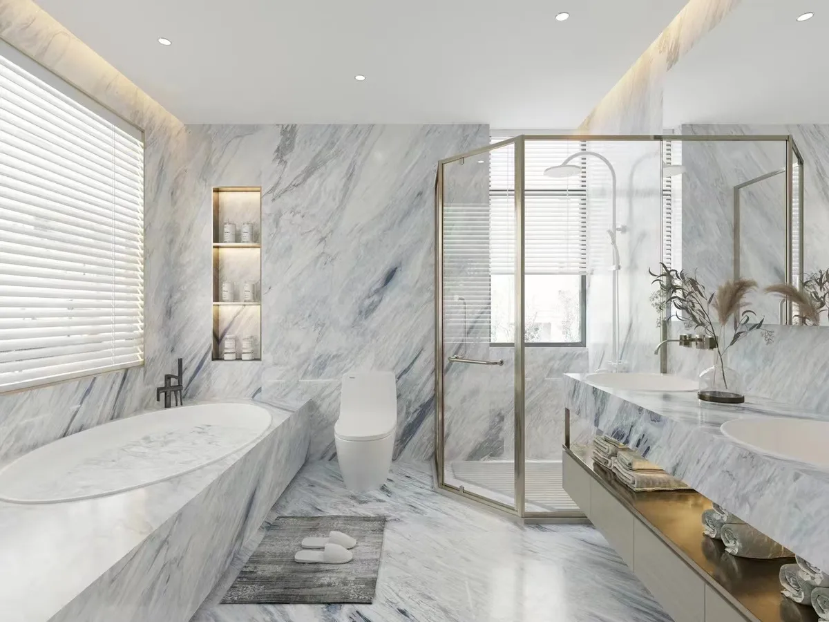 Calacatta Bluette Marble Big Slab
