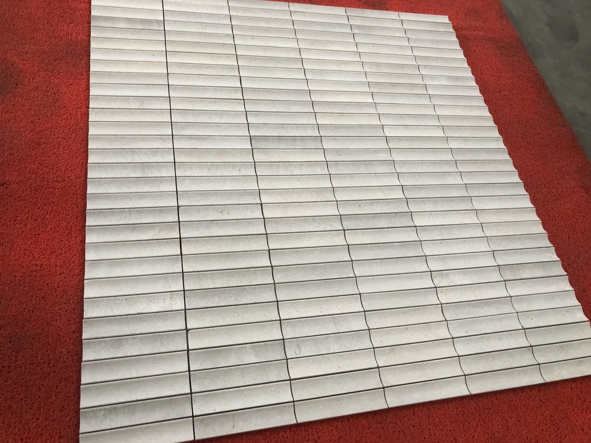 Beige Travertine Tile Concave Travertine Mosaic
