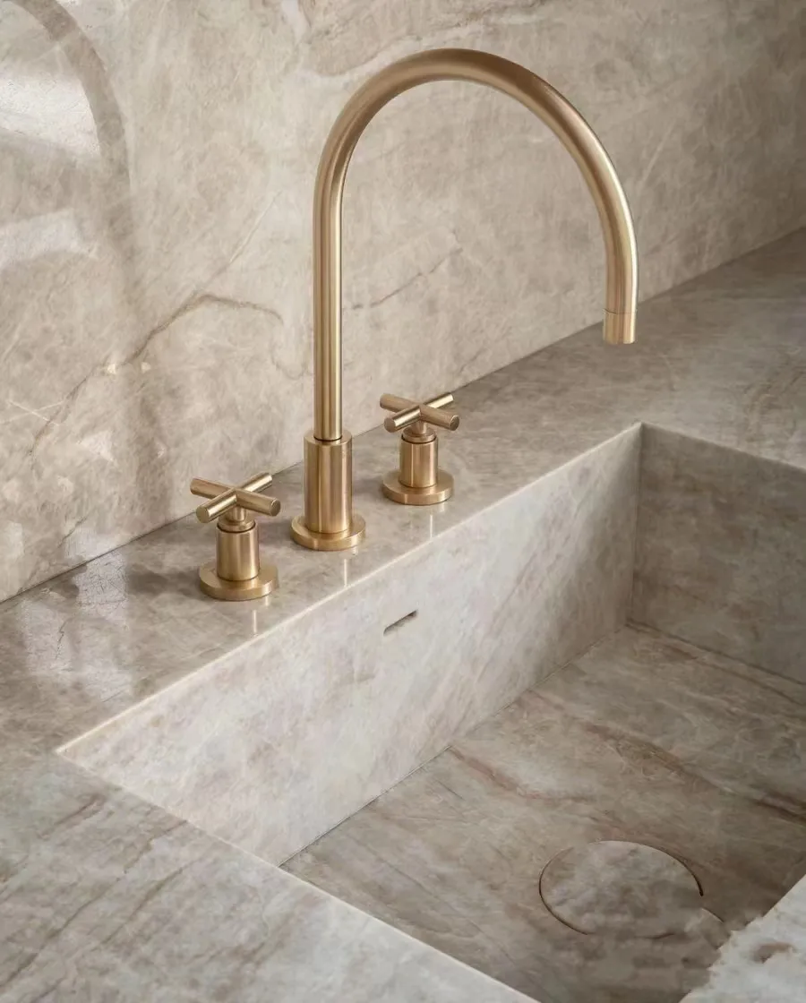 Polished Taj Mahal Quartzite Big Slab