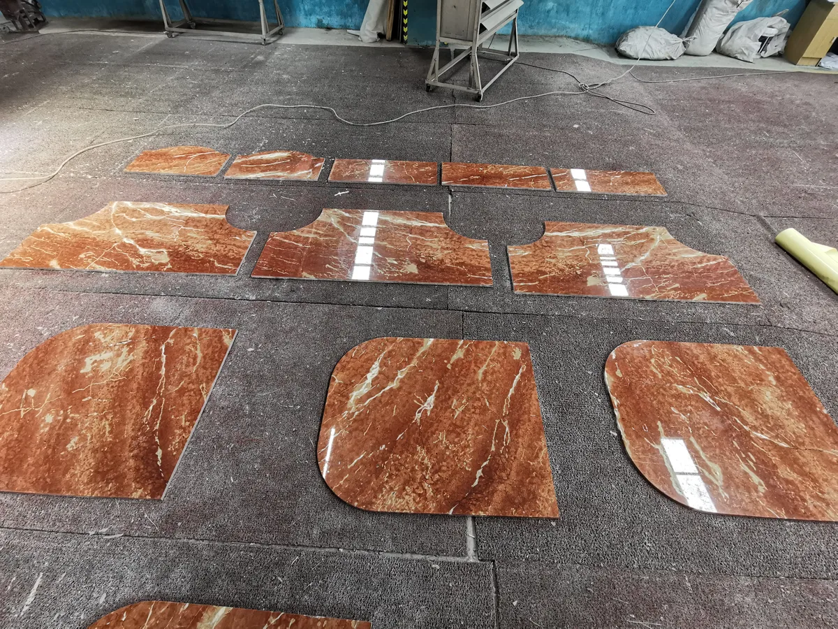 Rojo Alicante Marble Slab Tile