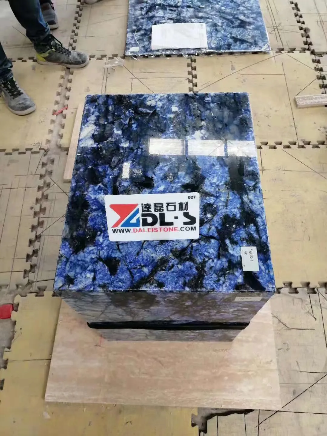 Sapphire Marble Luxury Blue Marble Slab