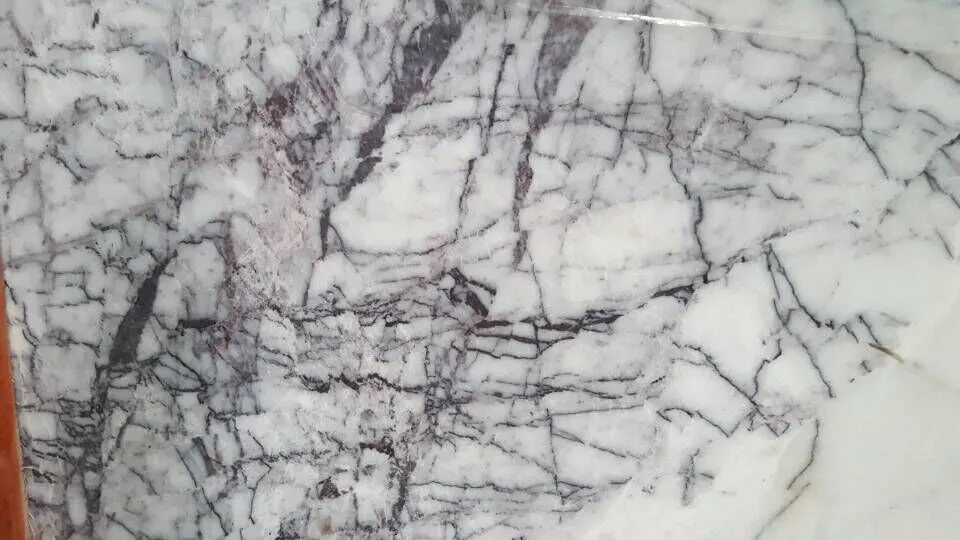 Milas Lilac Marble White Marble