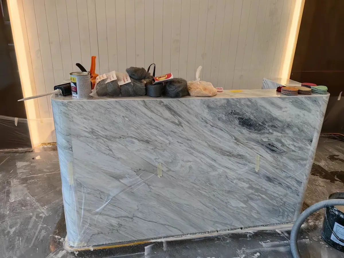 Calacatta Bluette Marble Big Slab