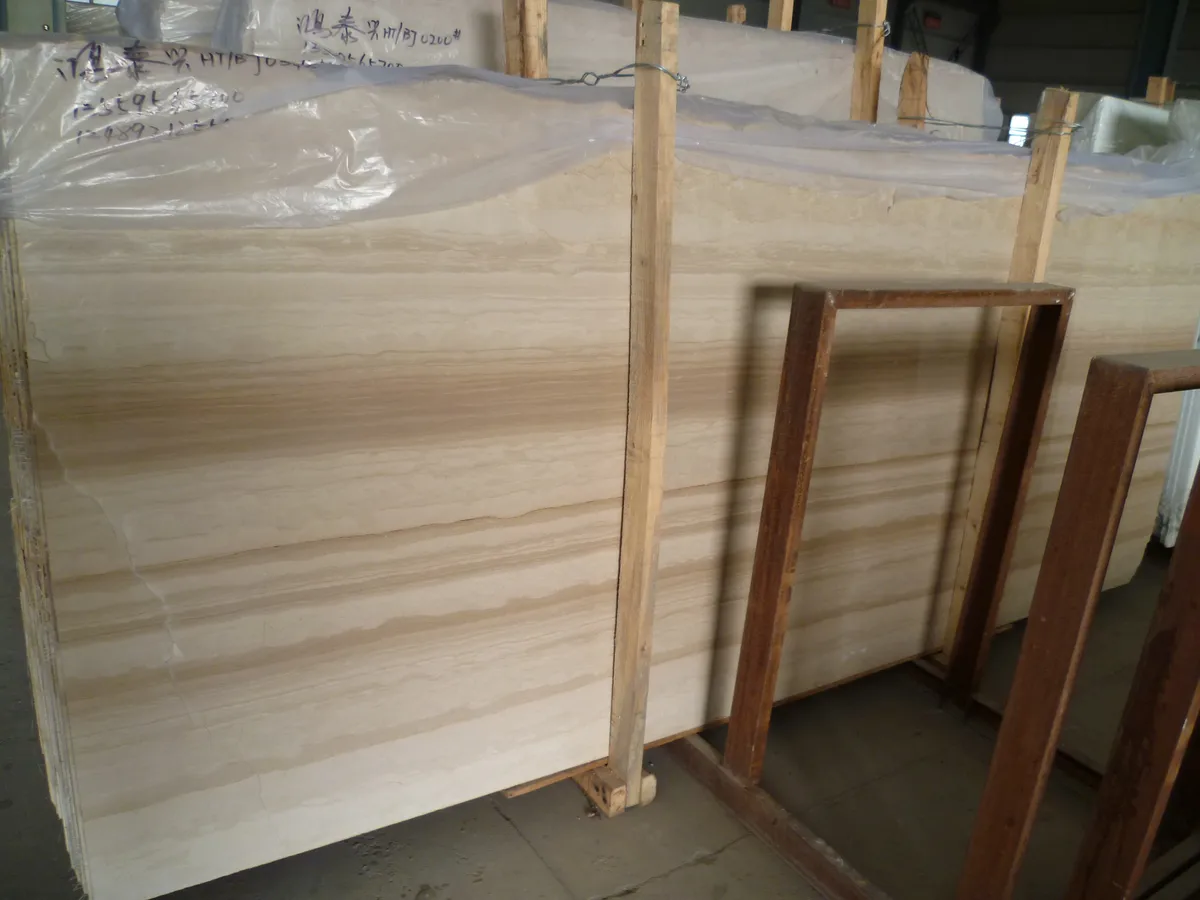 Serpeggiante Marble Beige Wooden Marble