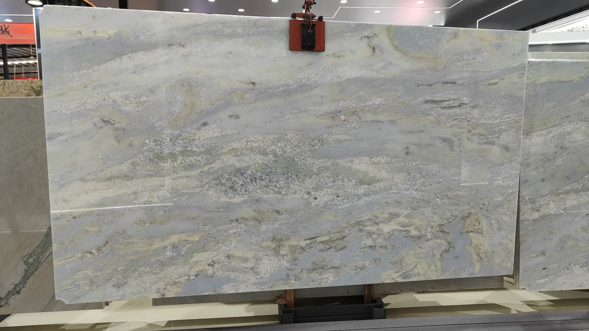 Blue Crystal Marble Big Slab