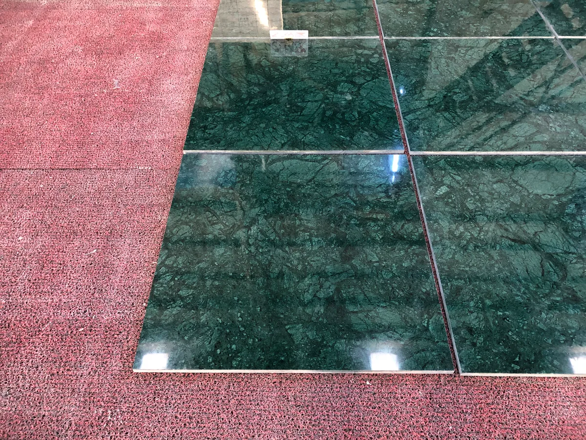 Dark Green Marble Slab Cut to Size Tile