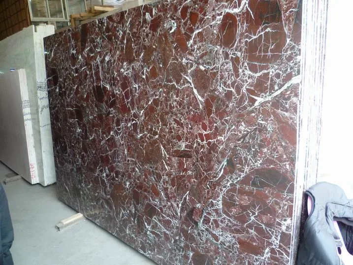 Rosso Levanto Marble Slab Tile