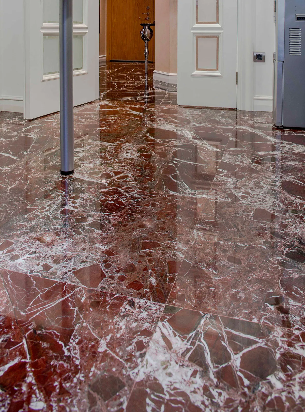 Rosso Levanto Marble Slab Tile