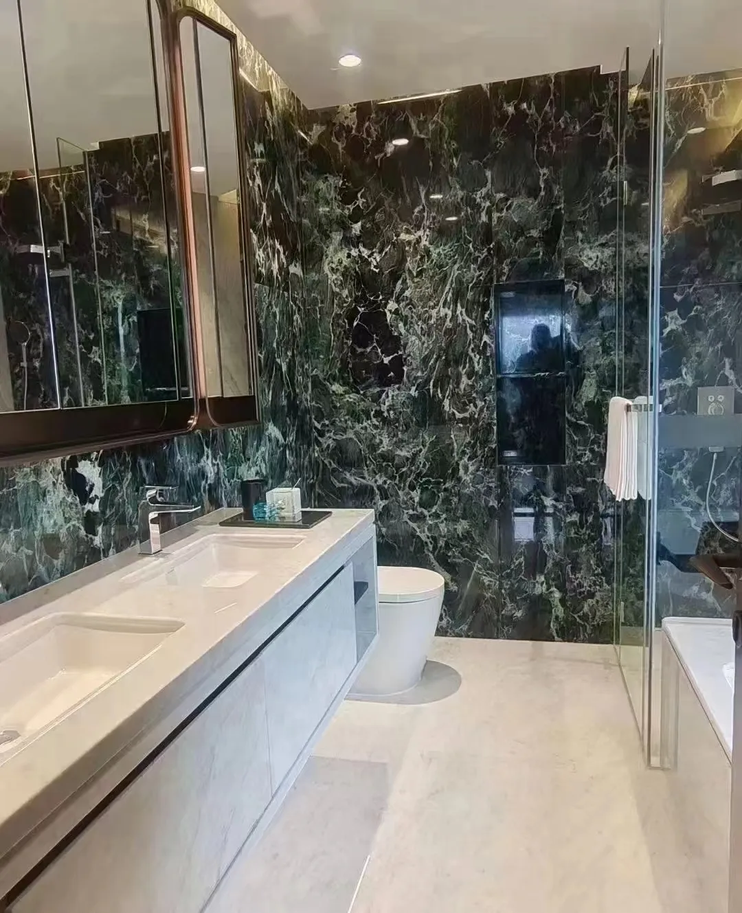 Prada Green Marble Slab