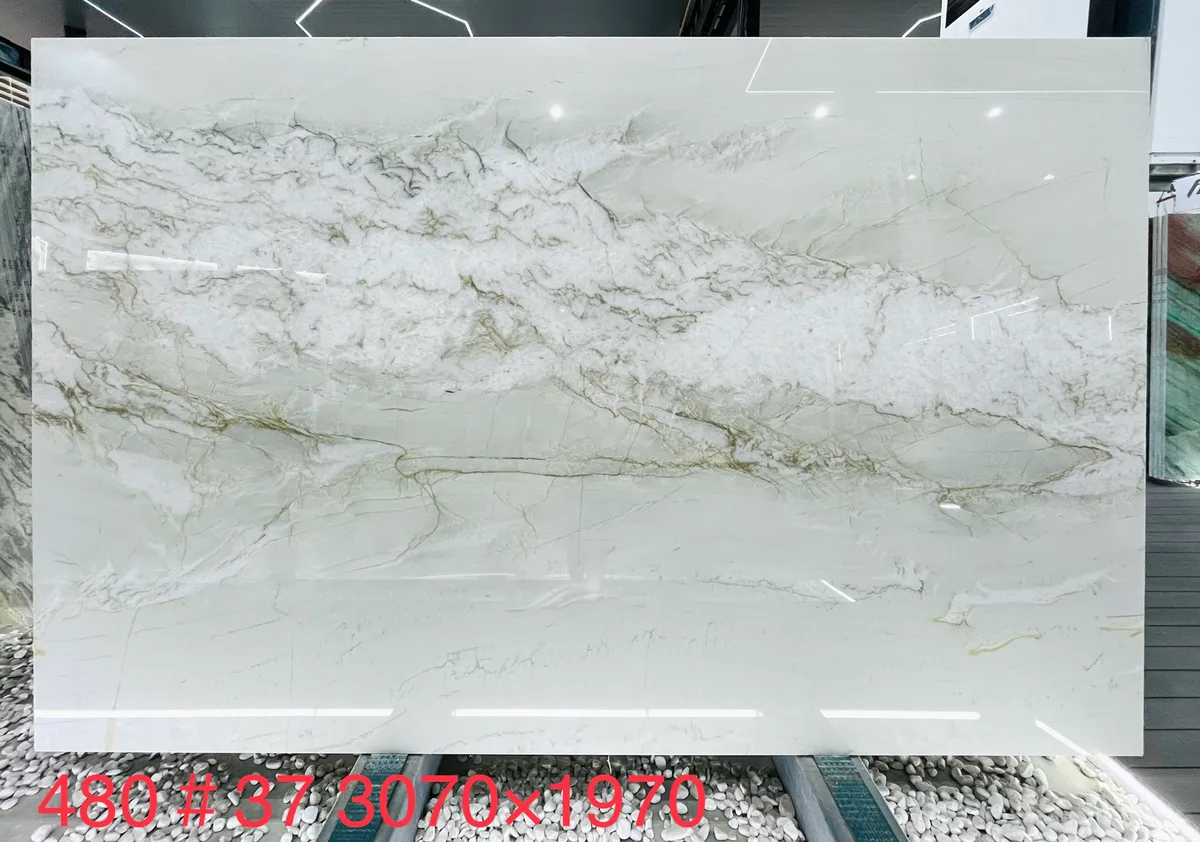 Brazil Snow White Marble Big Slab