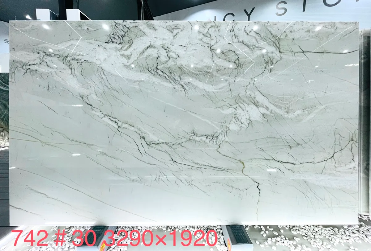 Brazil Snow White Marble Big Slab