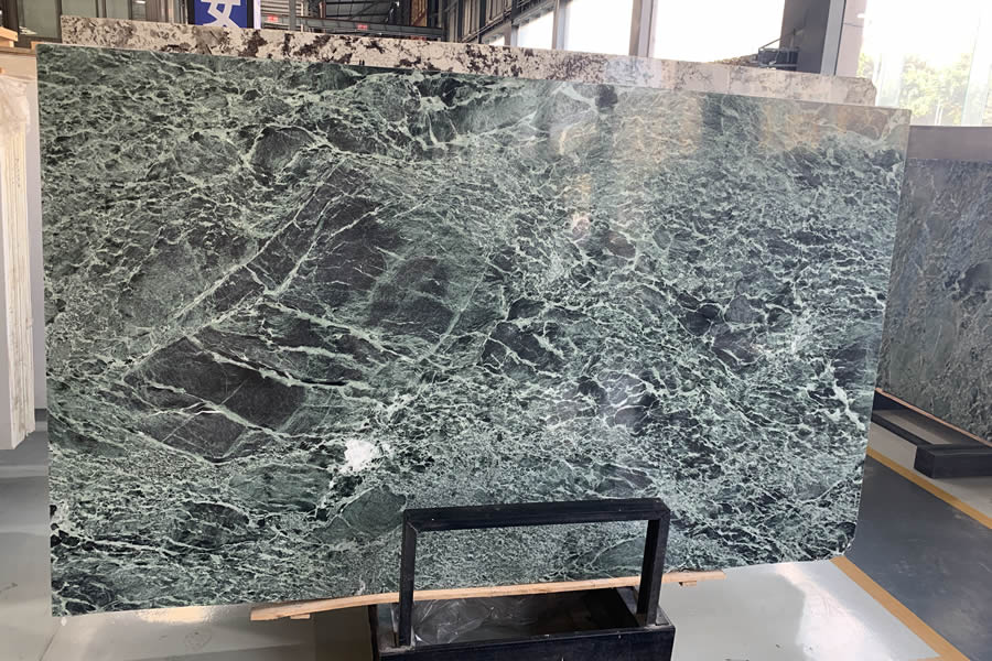 Prada Green Marble Slab