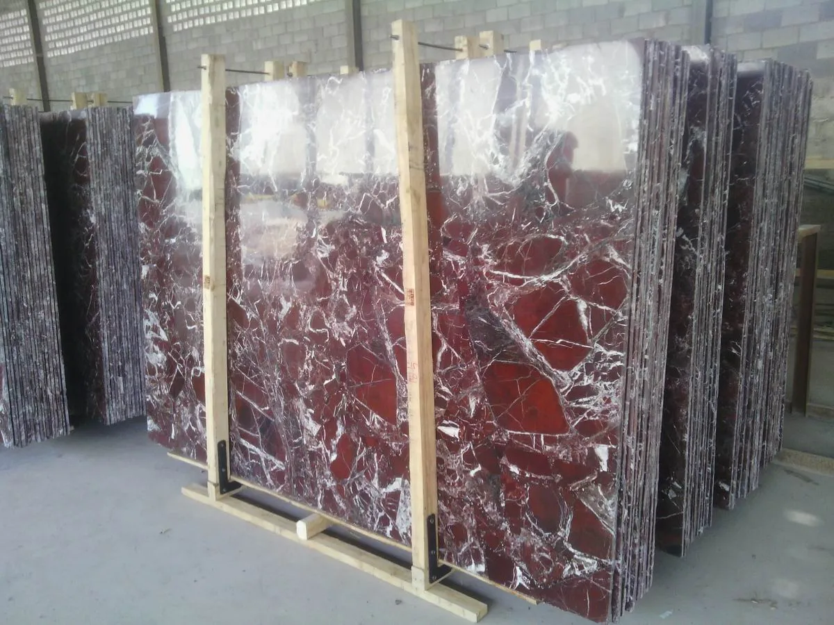 Rosso Levanto Marble Slab Tile