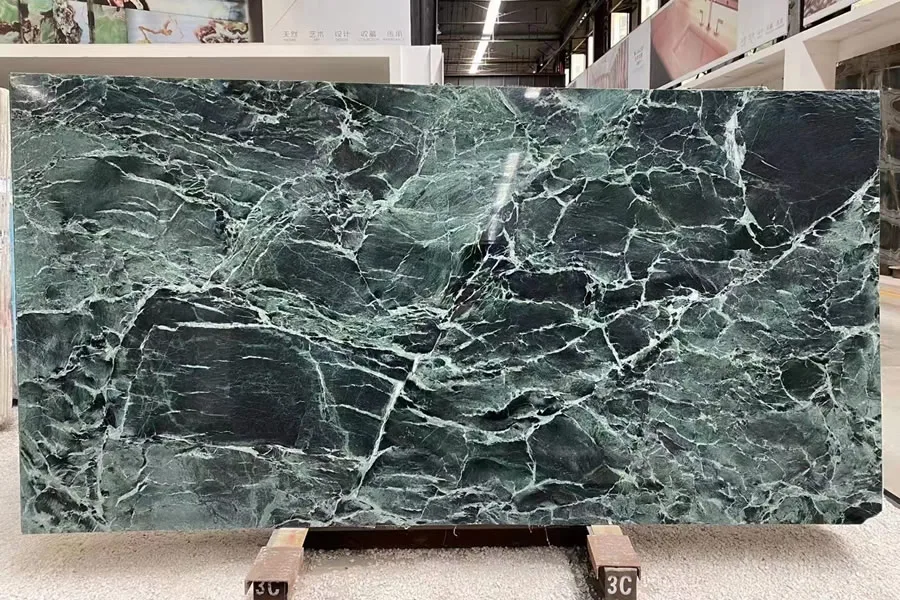 Prada Green Marble Slab