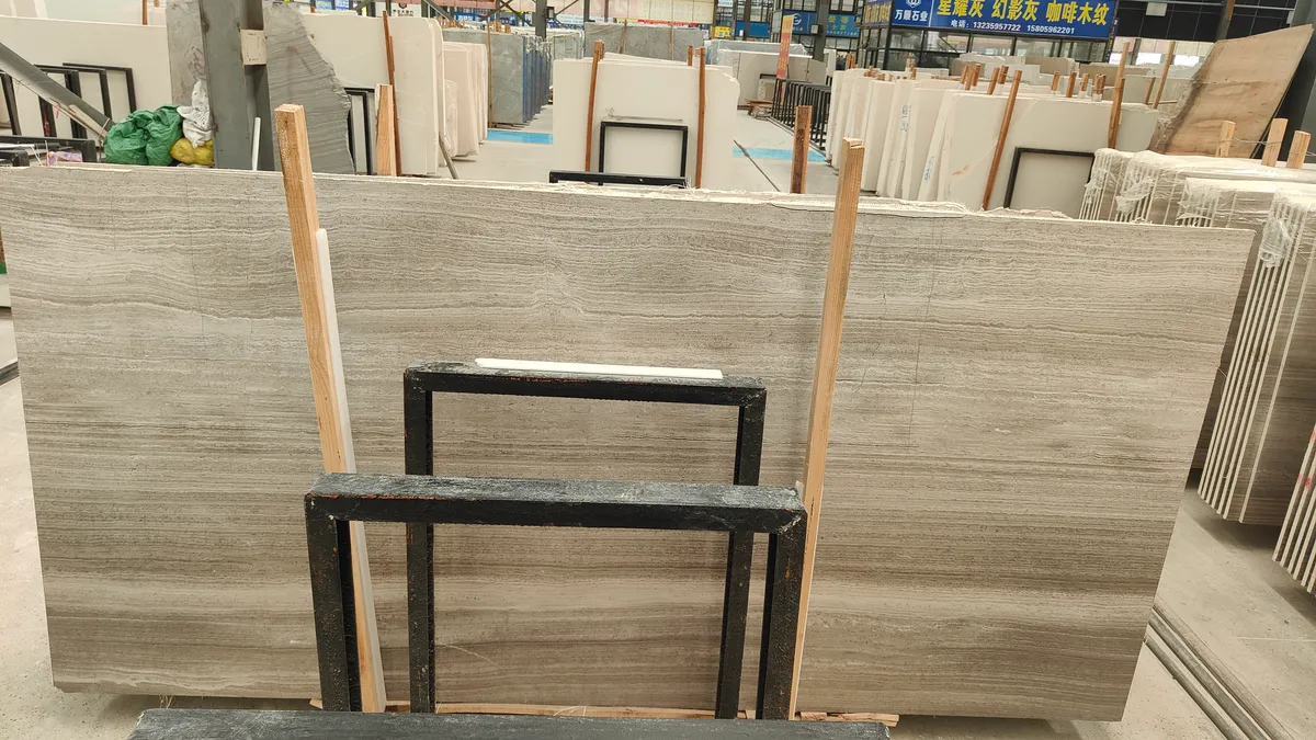 Grey Wooden Marble